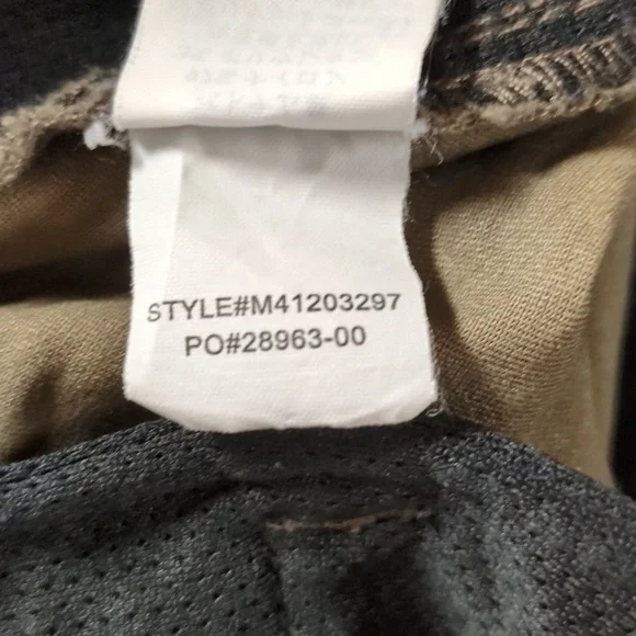 Prana Zion Chino Pants Olive Green Size 38x32 - Picture 7 of 10